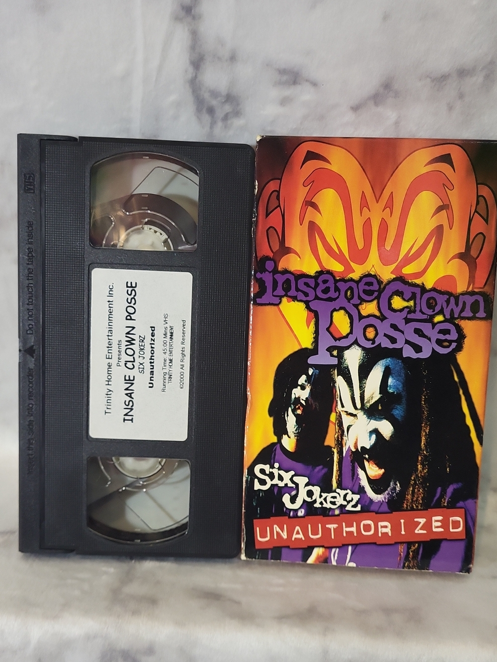 Insane Clown Posse Six Jokerz Unauthorized VHS
